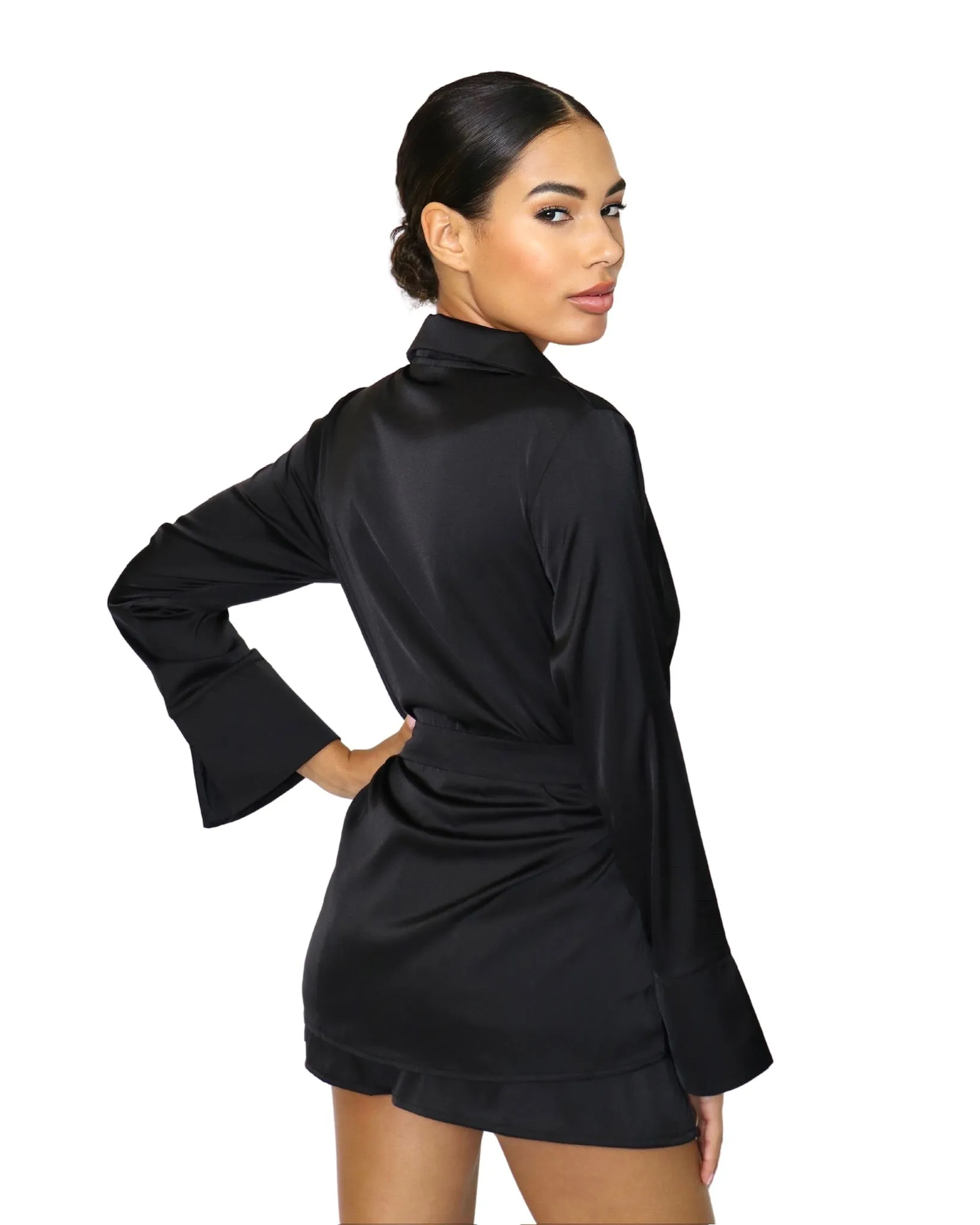 Blazer Short Set - Black